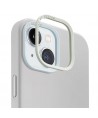 Uniq Lino Hue Magclick Charging case for iPhone 15 - light gray