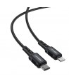 Acefast C4-01 Lightning - USB-C PD cable 30W 3A 480Mb/s 1.8m - black