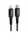 Acefast C4-01 Lightning - USB-C PD cable 30W 3A 480Mb/s 1.8m - black