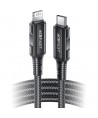 Acefast C4-01 Lightning - USB-C PD cable 30W 3A 480Mb/s 1.8m - black