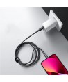 Acefast C4-01 Lightning - USB-C PD cable 30W 3A 480Mb/s 1.8m - black