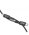 Acefast C1-01 Lightning - USB-C MFi PD cable 30W 3A 480Mb/s 1.2m - black