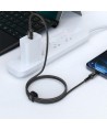 Acefast C1-01 Lightning - USB-C MFi PD cable 30W 3A 480Mb/s 1.2m - black