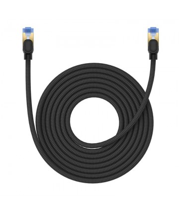 Baseus fast internet cable RJ45 cat.7 10Gbps 8m braided black