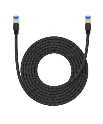 Baseus fast internet cable RJ45 cat.7 10Gbps 5m braided black