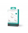 Joyroom 2 in 1 Lightning cable and inductive charger for Apple Watch 1.5m white (S-IW012)