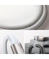 Joyroom 2 in 1 Lightning cable and inductive charger for Apple Watch 1.5m white (S-IW012)