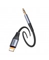 Joyroom Audio Transfer Series SY-A06 mini jack 3.5 mm / Lightning cable 1.2 m - black