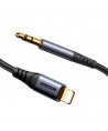 Joyroom Audio Transfer Series SY-A06 mini jack 3.5 mm / Lightning cable 1.2 m - black