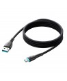 Joyroom Starry series SA32-AC6 100W USB-A / USB-C cable 1m - black