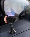 Joyroom JR-ZS259 mechanical car holder universal for phone on cockpit / window - black