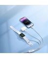 Joyroom S-IW007 3-in-1 cable USB-A magnetic charger - Lightning 1.2m - white