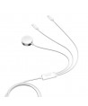 Joyroom S-IW008 3-in-1 cable magnetic charger USB-A - Lightning/USB-C 1.2m - white