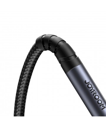 Joyroom stereo audio cable AUX 3.5 mm mini jack (male) - mini jack (female) 1.2 m black (SY-A09)