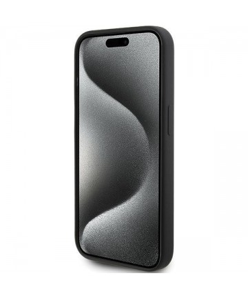 Karl Lagerfeld Silicone Karl Script case for iPhone 15 Pro - black