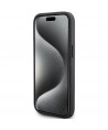 Karl Lagerfeld Quilted K Pattern case for iPhone 15 Plus / 14 Plus - black