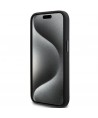 Karl Lagerfeld Silicone Choupette Metal Pin case for iPhone 15 Plus / 14 Plus - black