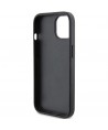 Karl Lagerfeld Quilted K Pattern case for iPhone 15 - black