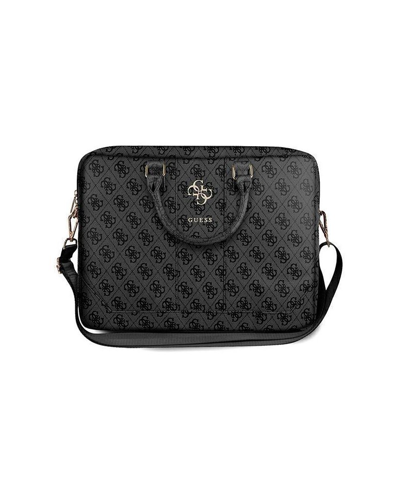 Guess 4G Big Logo bag for a 16'' laptop - gray