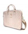 Guess 4G Big Logo bag for a 16'' laptop - pink