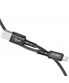 Acefast cable MFI USB - Lightning 1.2m, 2.4A black (C1-02 black)