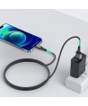 Acefast cable MFI USB - Lightning 1.2m, 2.4A black (C1-02 black)