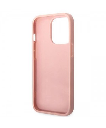 Guess Glitter Script Case for iPhone 14 Pro Max - Pink