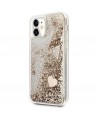Guess GUOHCN61GLHFLGO iPhone 11 / Xr 6.1" gold/gold hardcase Glitter Charms