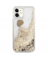 Guess GUOHCN61GLHFLGO iPhone 11 / Xr 6.1" gold/gold hardcase Glitter Charms