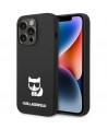Karl Lagerfeld KLHCP14XSLCTBK iPhone 14 Pro Max 6.7 "hardcase black / black Silicone Choupette Body