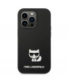 Karl Lagerfeld KLHCP14XSLCTBK iPhone 14 Pro Max 6.7 "hardcase black / black Silicone Choupette Body