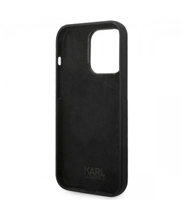 Karl Lagerfeld KLHCP14XSLCTBK iPhone 14 Pro Max 6.7 "hardcase black / black Silicone Choupette Body