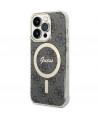 Guess IML 4G MagSafe case for iPhone 15 Pro - black