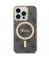 Guess IML 4G MagSafe case for iPhone 15 Pro - black