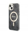 Guess IML 4G MagSafe case for iPhone 15 - black