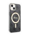 Guess IML 4G MagSafe case for iPhone 15 - black