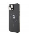 Karl Lagerfeld IML Ikonik MagSafe case for iPhone 15 Plus - black
