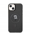 Karl Lagerfeld IML Ikonik MagSafe case for iPhone 15 Plus - black