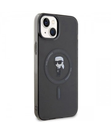 Karl Lagerfeld IML Ikonik MagSafe case for iPhone 15 Plus - black