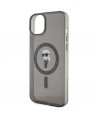 Karl Lagerfeld IML Ikonik MagSafe case for iPhone 15 Plus - black