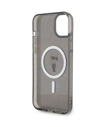 Karl Lagerfeld IML Ikonik MagSafe case for iPhone 15 Plus - black