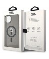Karl Lagerfeld IML Ikonik MagSafe case for iPhone 15 Plus - black