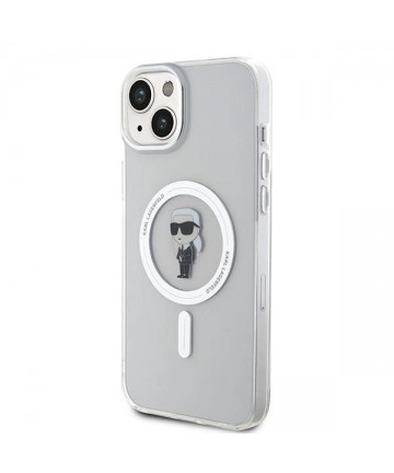Karl Lagerfeld IML Ikonik MagSafe case for iPhone 15 Plus - transparent