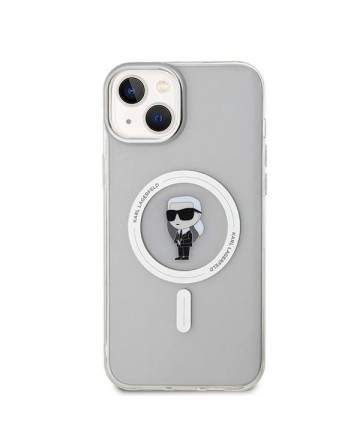 Karl Lagerfeld IML Ikonik MagSafe case for iPhone 15 Plus - transparent