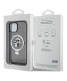 Karl Lagerfeld Ring Stand Karl&Choupette MagSafe case for iPhone 14 / 15 / 13 - black