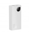 Baseus Adaman2 power bank with digital display 2x USB-A / 1x USB-C 10000mAh 30W - white