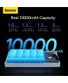 Baseus Adaman2 power bank with digital display 2x USB-A / 1x USB-C 10000mAh 30W - white
