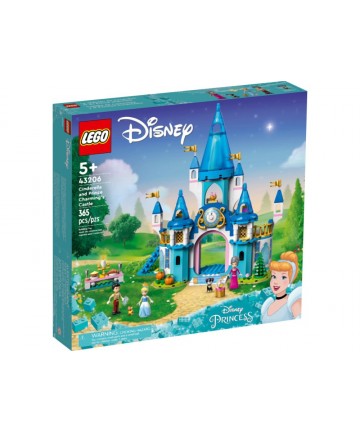 LEGO® Disney Princess™: Cinderella and Prince Charmings Castle (43206)