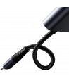 Joyroom SY-L01 Lightning to Lightning / 3.5 mm mini jack DAC adapter 2in1 - black