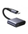 Joyroom SY-L02 Lightning to 2x Lightning DAC adapter 2in1 - black
